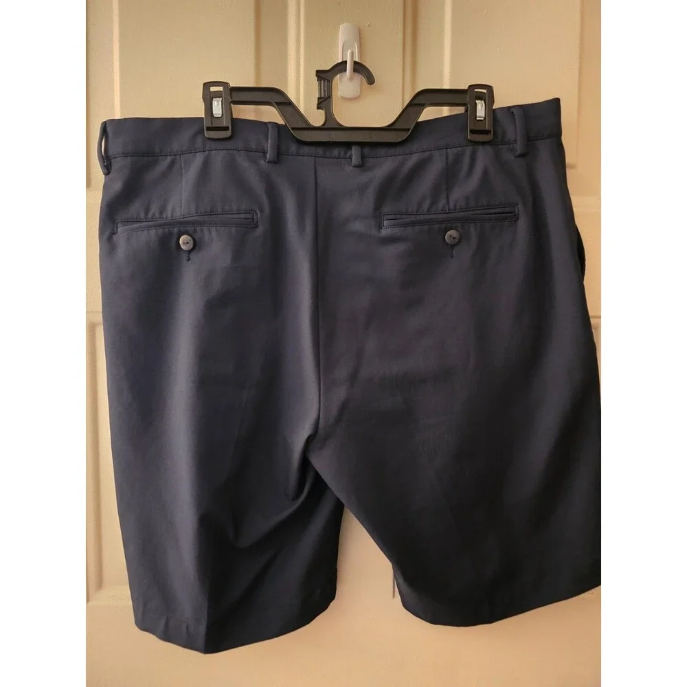 Greg Norman Men's Golf Short, Blue, Size 36